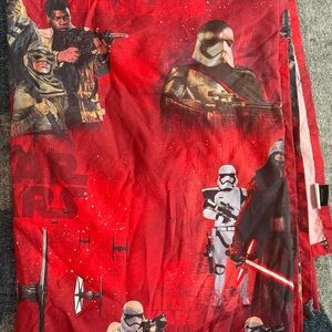 Star Wars Red & Black Twin Bedsheet Set by Jay Franco